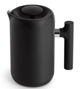 Fellow Clara French Press Coffee Maker - Portable Stainless Steel Coffee Press