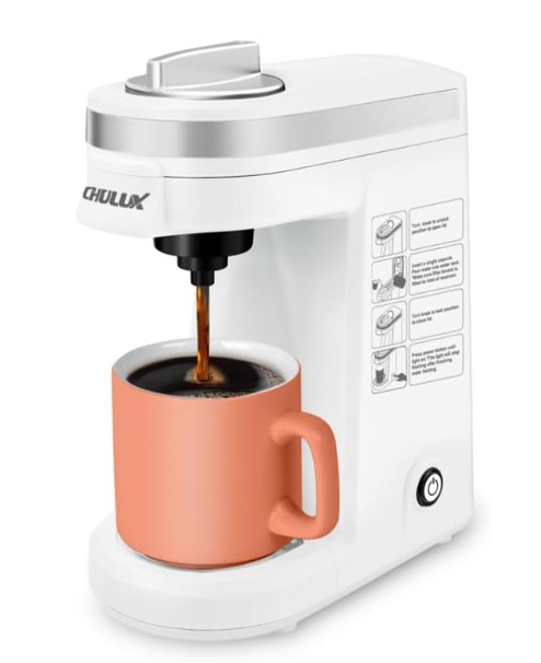 Chulux Single Serve Coffee Maker – Best Compact Pod Brewer