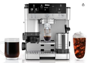 Ninja | Espresso Machine and Drip Coffee Maker Stainless Steel | ES601